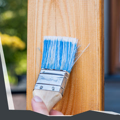 Profi Painter Set Paint Roller 27 cm + 3 Brushes 35/50/70 mm for Wall Paint, Varnish, Indoor & Outdoor