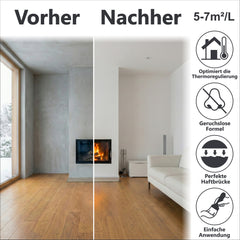 Pittura Termica per Interni Pittura Murale Pittura per Ambienti Abitativi Pittura Climatica W529 5–20L