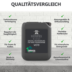 Primer speciale per Nano vernice Adesivo Facciate Pareti Prima mano WO-WE W519 5-10L