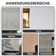 Nano Pittura per Facciate Vernice colorata Pareti Esterne WO-WE W520 1-20L