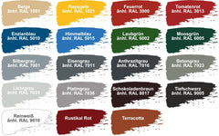 Rivestimento termico per pavimento in cemento Pittura Colorata del garage W718 1-20L