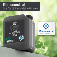 Olio di Teak & Bangkirai Cura per Legno Impregnante Incolore W205 1-10L
