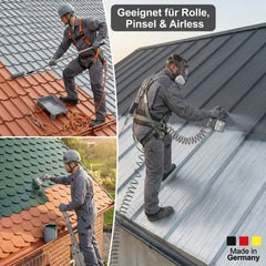 Vernice per Tetto Manto di Copertura Colore Rivestimento Tegola W510 1-20L