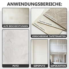 Pittura Murale Vernice al Lattice Opaca per Interni Pareti Cucina Lavabile W556 Bianco 1-20L