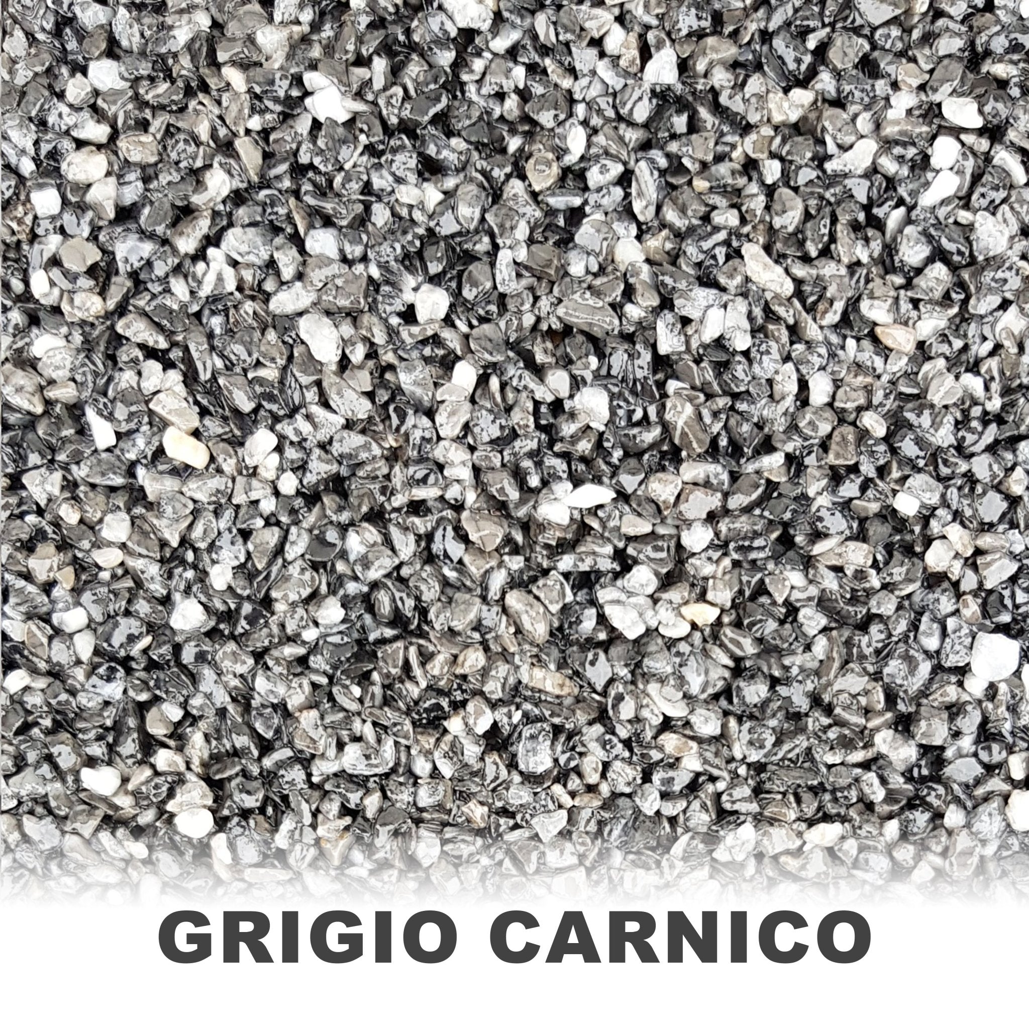 25Kg Steinteppich Set Marmorkies Bodenbeschichtung Naturstein W730 - 2qm - WO - WE.SHOP