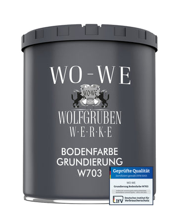 Primer per pavimenti in Cemento Calcestruzzo Fondo per Pittura Aggrappante W703 - 1-10 kg