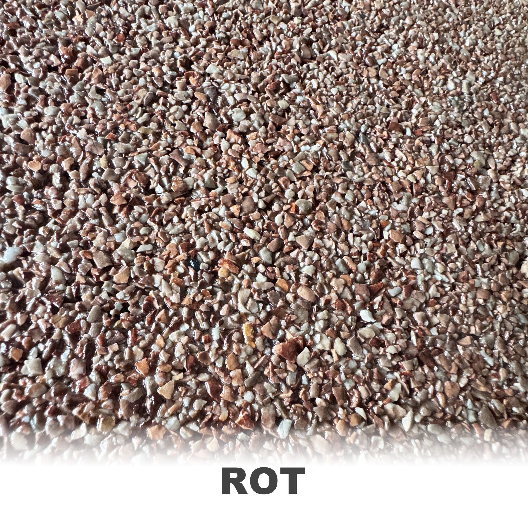 25Kg Steinteppich Set Marmorkies Bodenbeschichtung Naturstein W730 - 2qm - WO - WE.SHOP