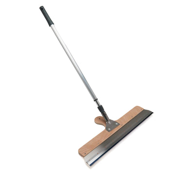 Racla da pavimento per grandi superfici 560 mm a manico lungo dentata con sistema a innesto PL230