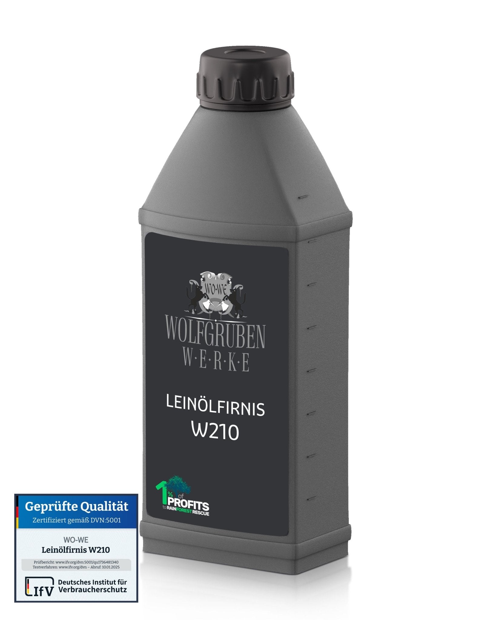 Leinölfirnis Holzöl farblos Leinöl Firnis Holz Öl Holzpflegeöl WO - WE W210 0.75 - 10L - WO - WE.SHOP