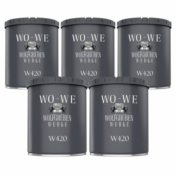 Vernice per legno, smalto,  rivestimento, pittura protettiva per intemperie W420 – 5L OFFERTA SPECIALE