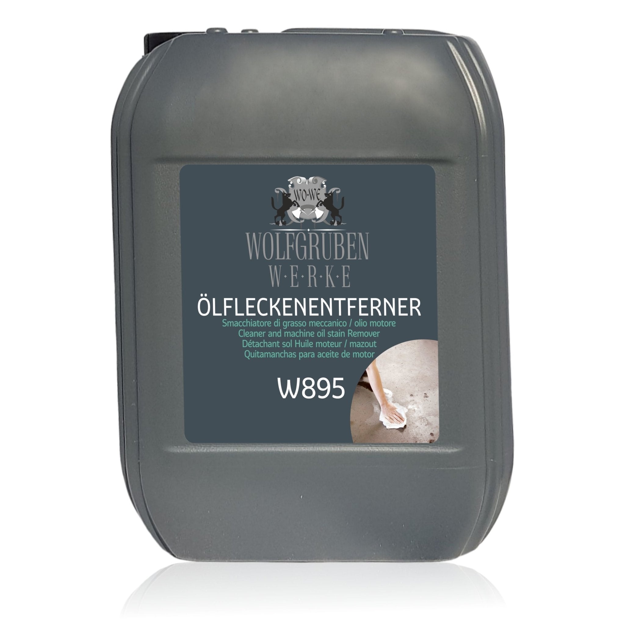 Smacchiatore di olio Detergente per Pulizia profonda Sgrassante Rimozione macchie W895 5-10L